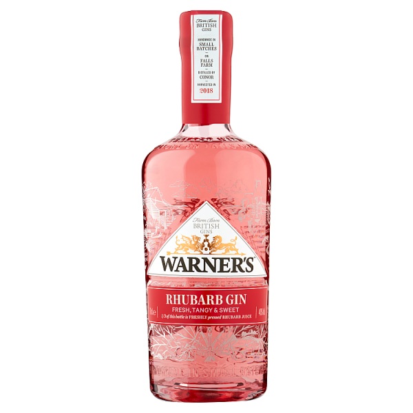 Warner's Rhubarb Gin 70cl